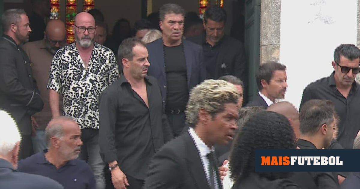 Figo, Ricardo Carvalho, Nuno Gomes e muitos mais no funeral de Jorge Costa - Maisfutebol