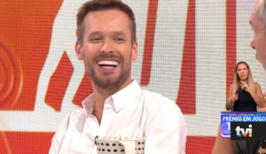 Este cantor esqueceu-se de cantar, mas o som continuou. E Cláudio Ramos nem queria acreditar - Big Brother