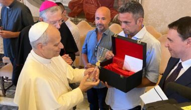 Jubileu: três detentos de Veneza encontram o Papa