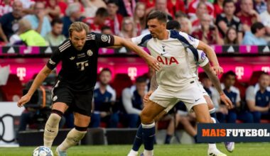 VÍDEO: Kane e juventude do Bayern tornam estreia de Palhinha em pesadelo