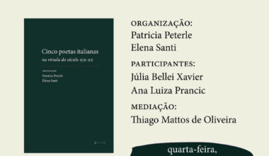 Lançamento do livro Cinco poetas italianas na virada do século XIX-XX