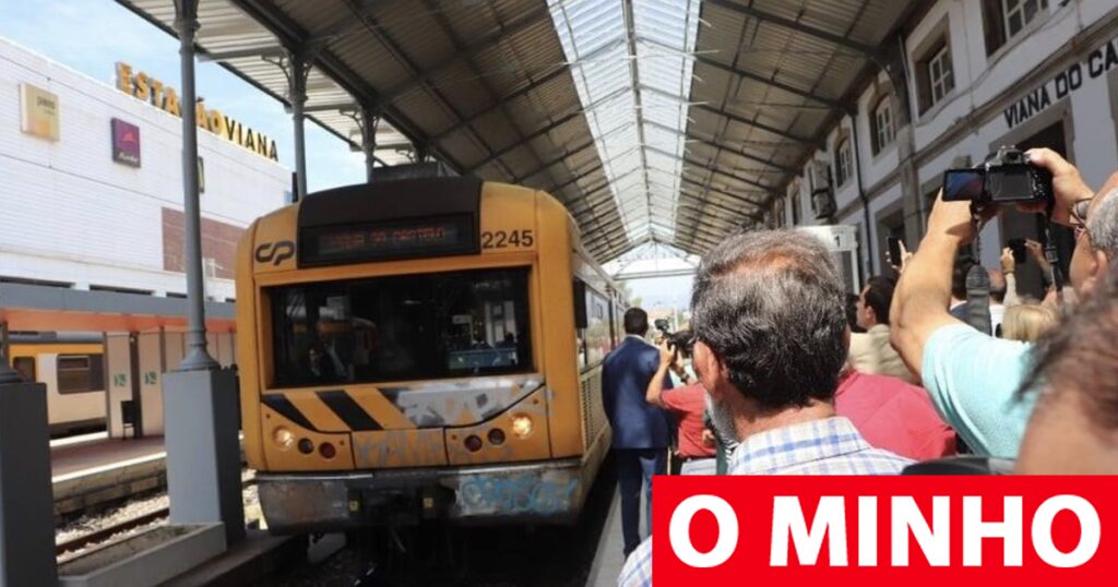 Comboio Porto-Vigo com transbordo em Viana