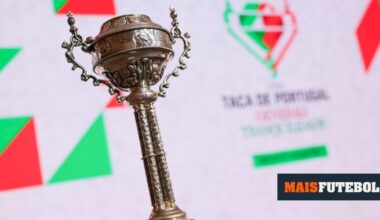 Taça de Portugal: sorteadas a primeira e segunda eliminatórias
