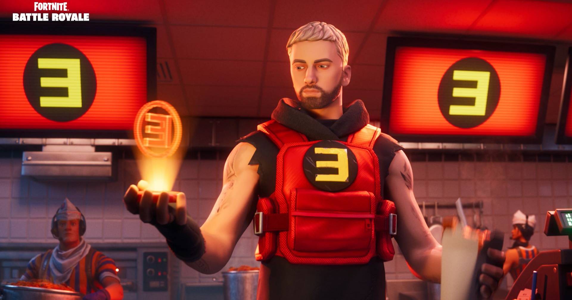 Eminem não se importa de ser “aquele gajo do Fortnite”
