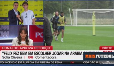 «Estranho que Cristiano Ronaldo ache que, para João Félix, seja melhor ir para a Arábia Saudita» - Maisfutebol