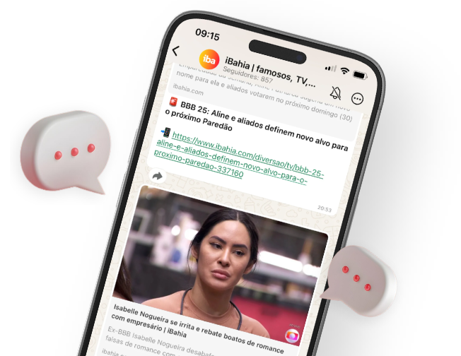 Acesse nossa comunidade do whatsapp, clique abaixo!