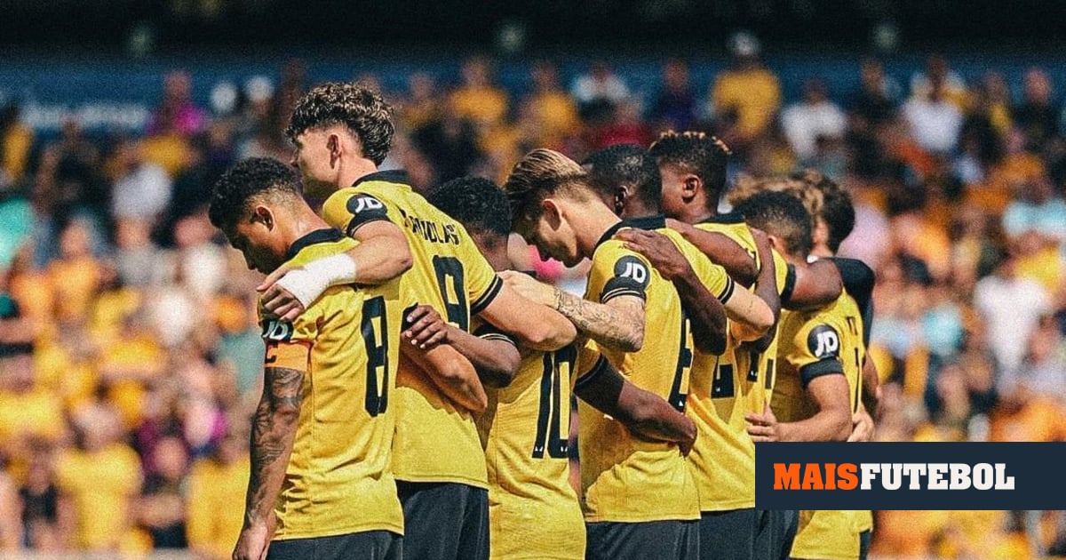 VÍDEO: José Sá emocionado na homenagem dos Wolves a Jota e André Silva