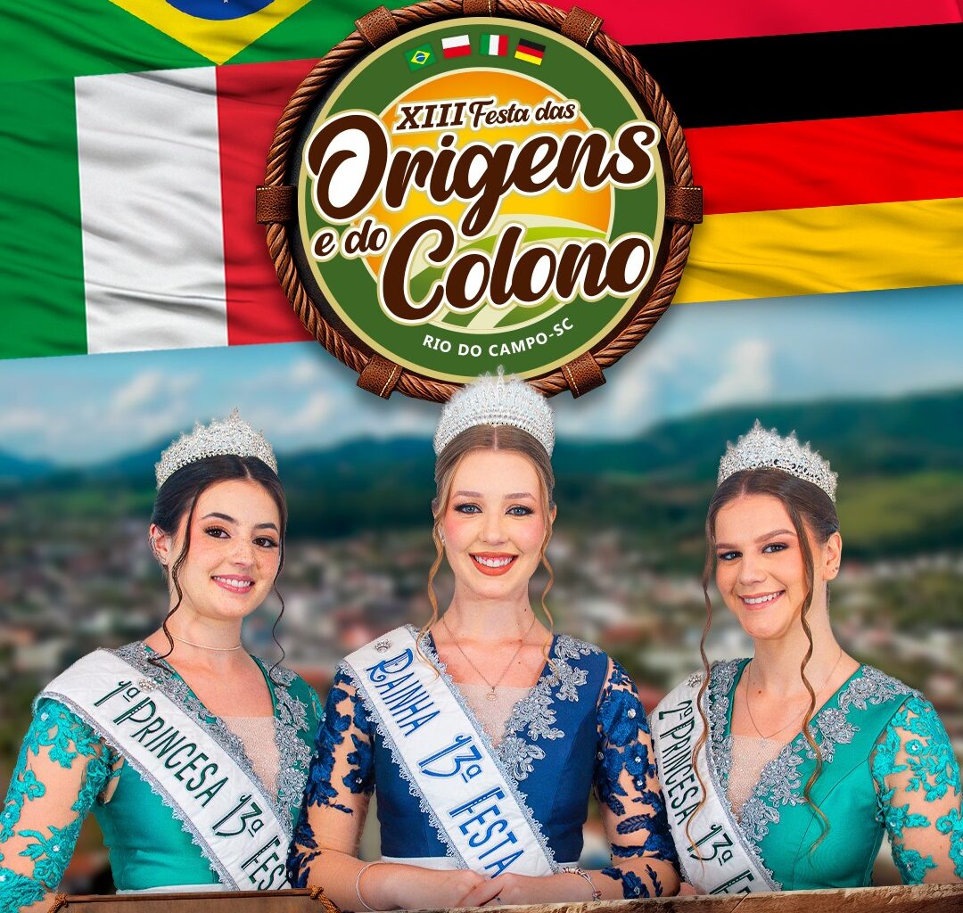 Rádio Educadora 90.3 FM » XIII Festa das Origens e do Colono de Rio do Campo segue com programação especial neste fim de semana