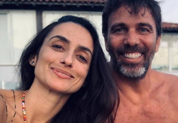 Camila Lucciola e Marcelo Faria ficaram juntos por dez anos e são amigos até hoje — Foto: Reprodução/Instagram