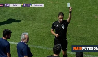 Liga 3: apanha-bolas sente-se mal e Mafra-Belenenses é interrompido