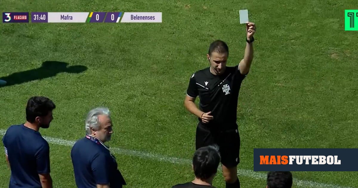 Liga 3: apanha-bolas sente-se mal e Mafra-Belenenses é interrompido
