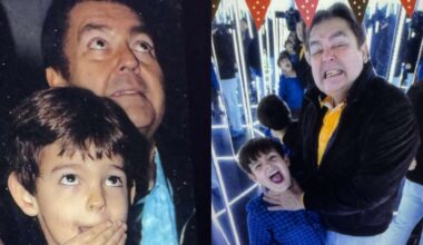 Filho mais novo de Faustão, Rodrigo Silva homenageia o apresentador no Dia dos Pais