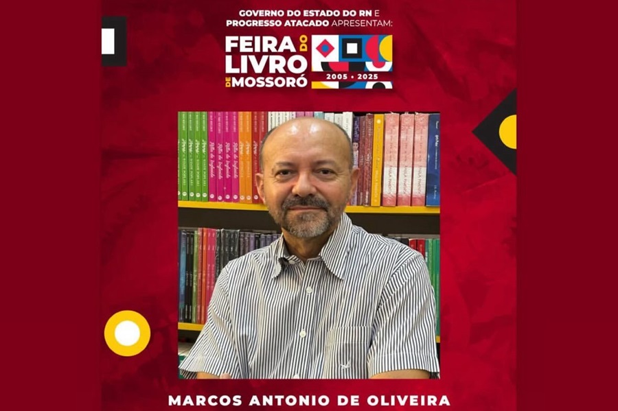 Marcos Oliveira leva “Bilhetes Misteriosos” para a Feira do Livro