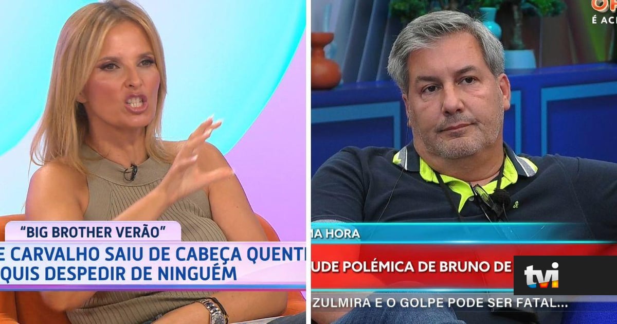 Cristina Ferreira reage à expulsão de Bruno de Carvalho e deixa-lhe um recado direto - Big Brother