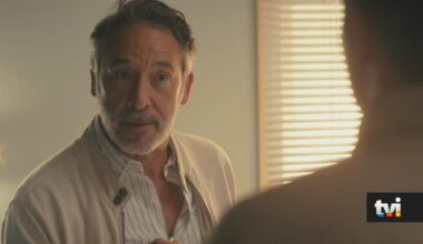 Miguel encosta Joel à parede: «Não gosto do teu tom» - Novelas