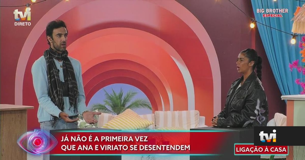 Ana Duarte e Viriato Quintela em novo confronto: «Vou dar o desconto, acordámos com os pés de fora» - Big Brother