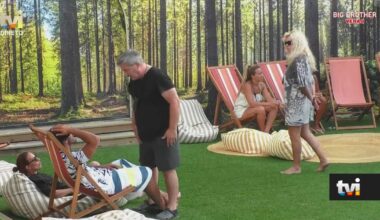 Todas as imagens. As provocações de Catarina e Afonso que levaram Bruno de Carvalho a ser expulso - Big Brother