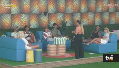 Jéssica confrontada a falar sobre traição. Catarina Miranda olha para Afonso e a cara de ambos diz tudo - Big Brother