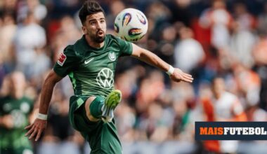 Técnico do Wolfsburgo aborda interesse do Benfica em Amoura: «Vamos ver»