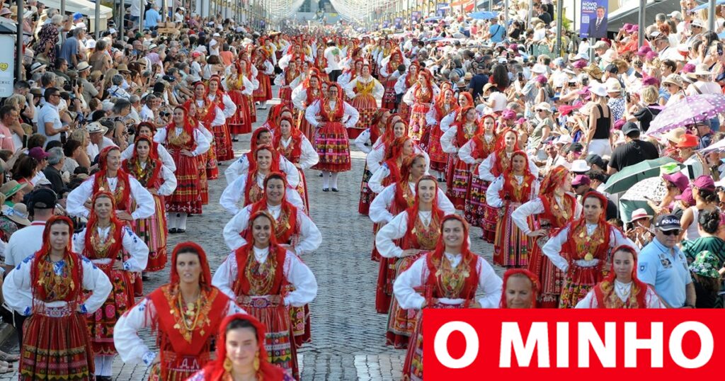 Assim foi o Desfile da Mordomia na Romaria d'Agonia