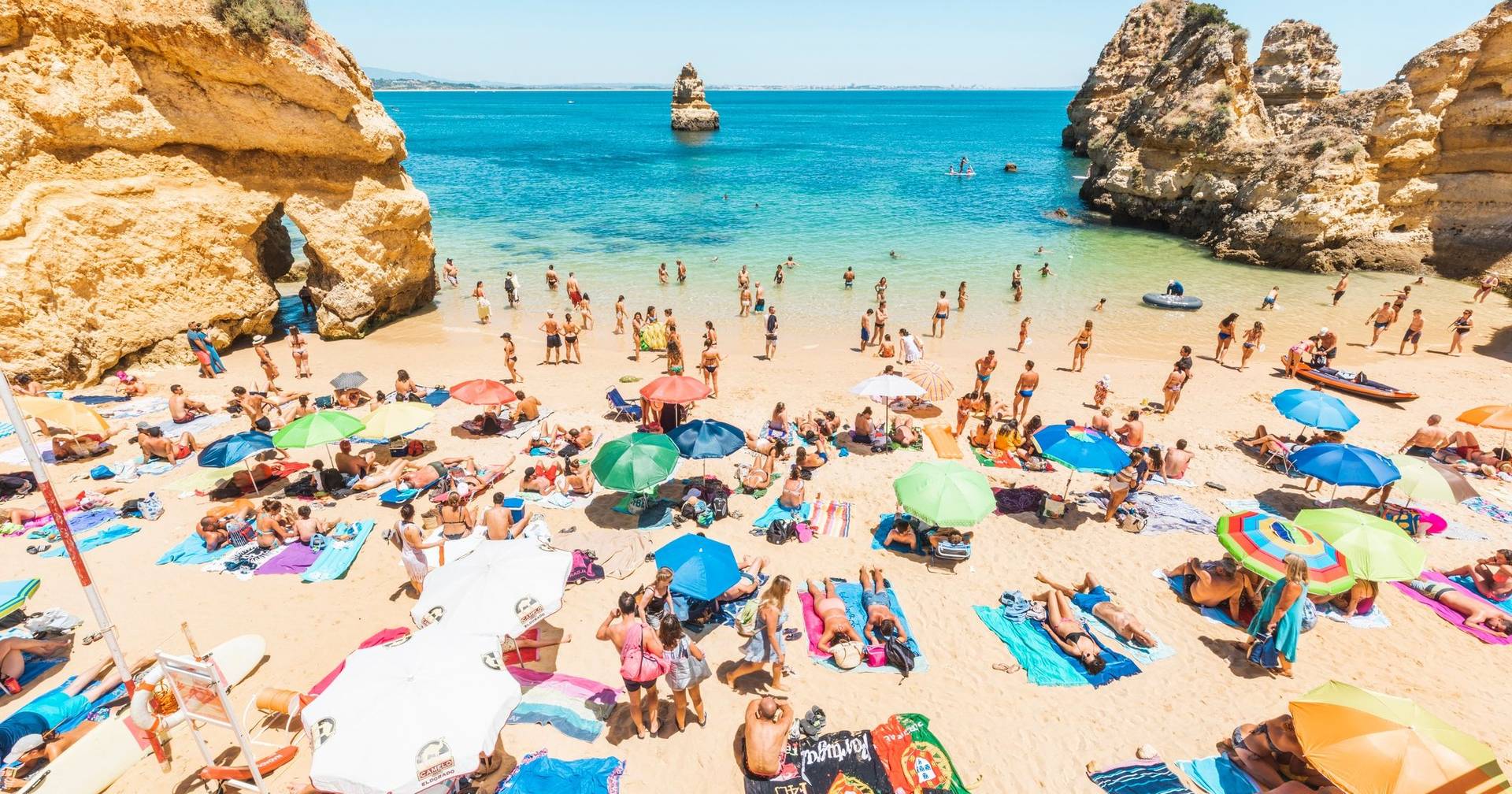 A água do mar no Algarve está 3°C acima da média