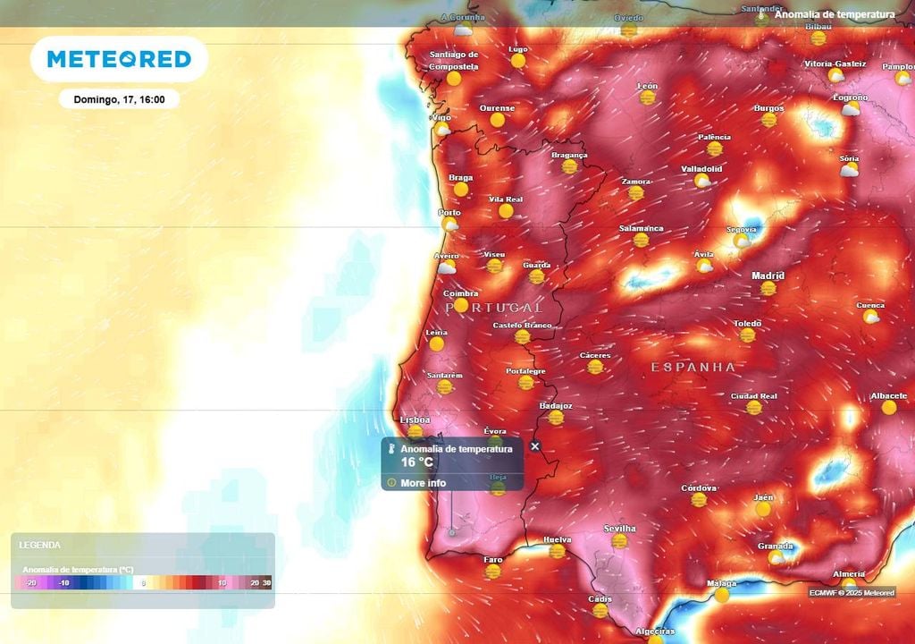 calor extremo Portugal