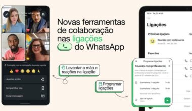 Agendar chamadas e reação em ligações: as novas funções do WhatsApp