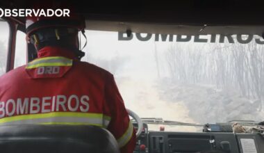 Um bombeiros morreu em despiste na Covilhã – Observador