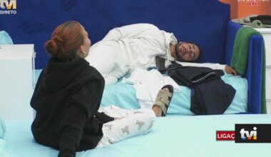 «Não quero beijos teus»: Afonso Leitão dá nova nega a Catarina Miranda - Big Brother