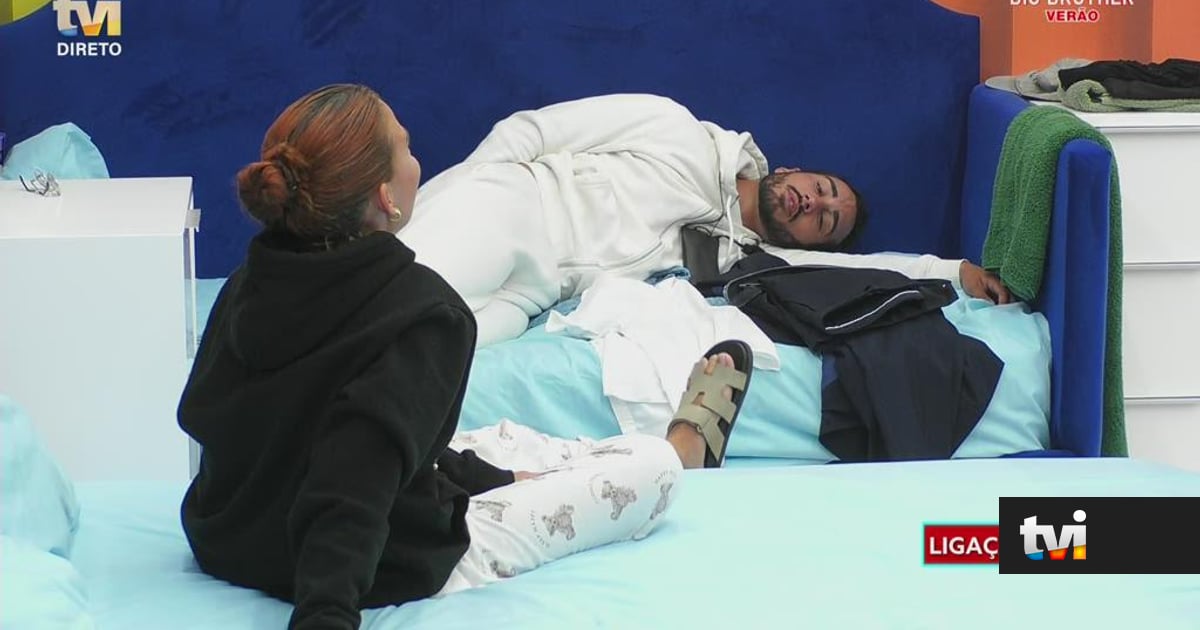 «Não quero beijos teus»: Afonso Leitão dá nova nega a Catarina Miranda - Big Brother