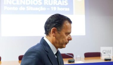 "Estamos todos muito esgotados, são dias e dias de sofrimento" com os incêndios. Montenegro fala em 24 dias "como não há registo"