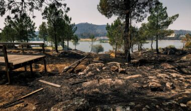 Inaugurados em 2021, Passadiços do Távora foram reduzidos a cinzas pelo fogo de Sernancelhe