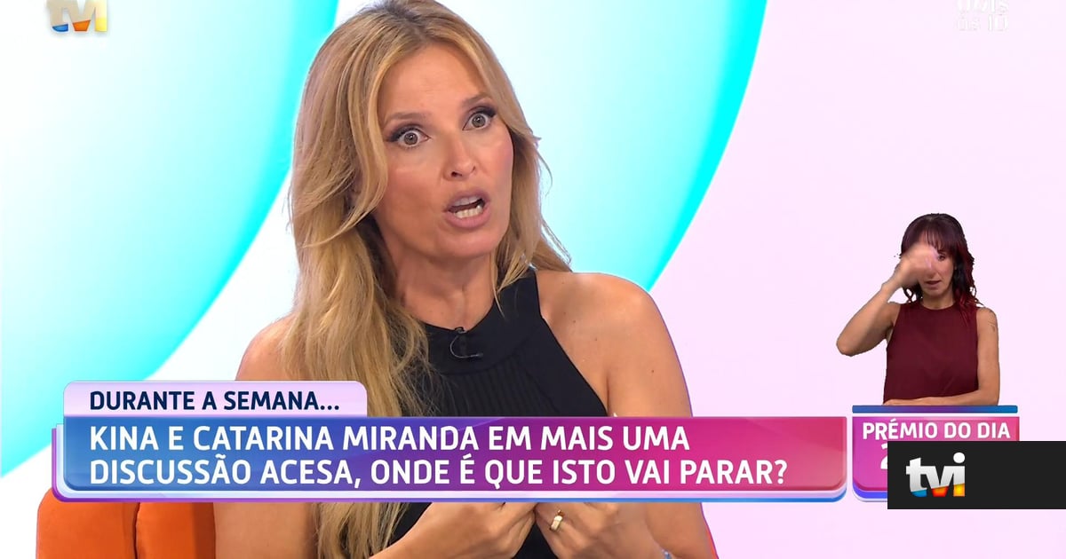 Com o Big Brother no olho do furacão, Cristina Ferreira não deixa nada por dizer - Big Brother