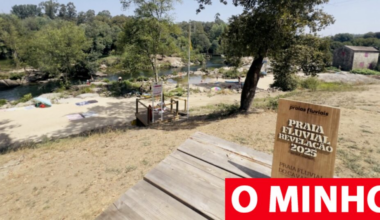 Esta praia fluvial de Braga foi distinguida como "revelação" da Região Norte