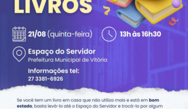 Ao todo 87 títulos estarão à disposição dos servidores na Banca.