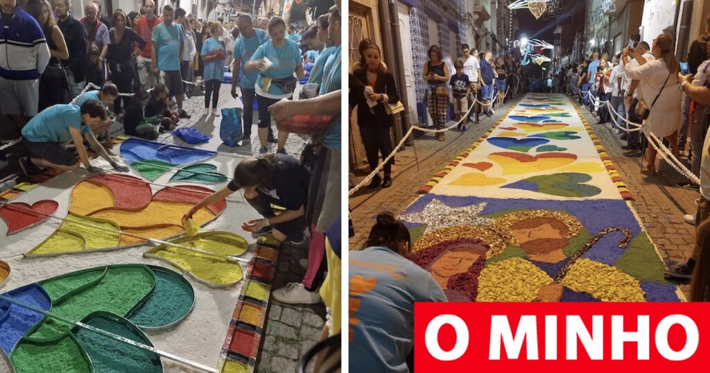 Perto de 50 toneladas de sal para cobrir ruas de "cor, arte e devoção" na noite mais longa em Viana