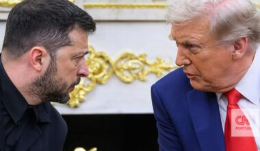 E foi numa chamada telefónica com uma TV que Trump desfez as dúvidas sobre o envio de tropas para a Ucrânia