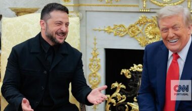 Quatro "thank you" em dez segundos, uma carta para Melania e um fato negro: Zelensky mudou a estratégia e "talvez" tenha conseguido tropas dos EUA