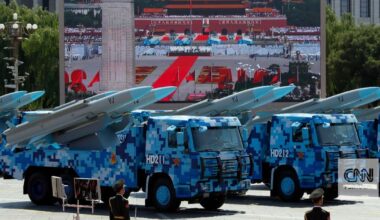 Bombardeiros, caças, sistemas hipersónicos: China vai mostrar todas as suas formas de "guerra moderna" em desfile militar