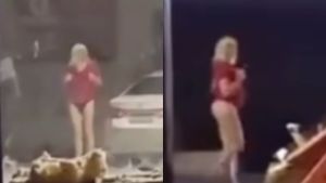 Pastor é visto novamente de calcinha e peruca pelas ruas