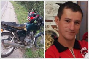 Homem morre após acidente entre moto e caminhões na SC-108