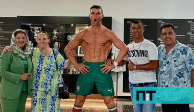 Siiiiiiiii, há mesmo uma nova estátua de Ronaldo para ver na Madeira — NiT