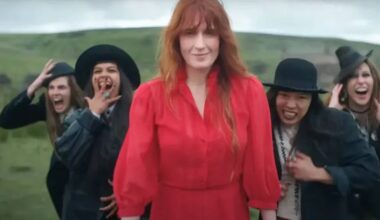 Chegou a primeira canção do disco novo de Florence and the Machine, inspirado por cirurgia que salvou a vida da cantora