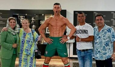 Madeira recebe nova estátua Ronaldo feita por artista iraniano
