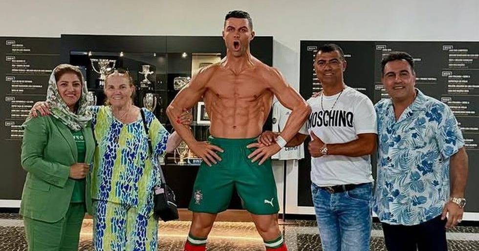 Madeira recebe nova estátua Ronaldo feita por artista iraniano