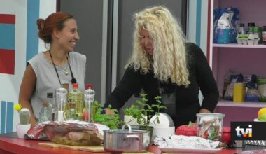 Isto só visto: Kina e Miranda perdidas de riso depois de 'esturricarem' as cookies do Big - Big Brother