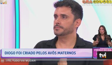 Diogo Luís participou no «Secret Story» para conhecer o pai. Saiba como se mantém a relação dos dois - TVI