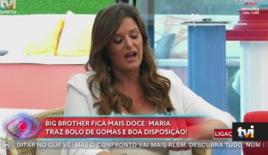 Maria Botelho Moniz satisfaz curiosidade dos concorrentes: «Só se fala de vocês» - TVI