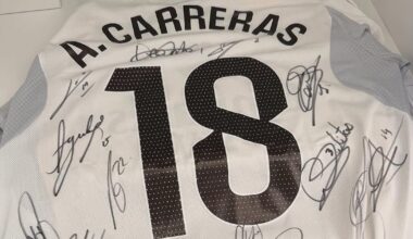 Carreras estreia-se no Real Madrid… e pede autógrafos no balneário - La Liga