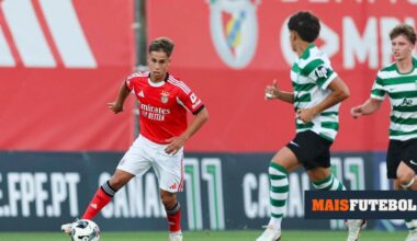 De 0-2 para 3-2: Benfica vence dérbi ao Sporting na Liga Revelação